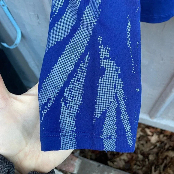 Nike Women Element 1/2 Zip Flash Running Top Blue, size Medium - Picture 6 of 7